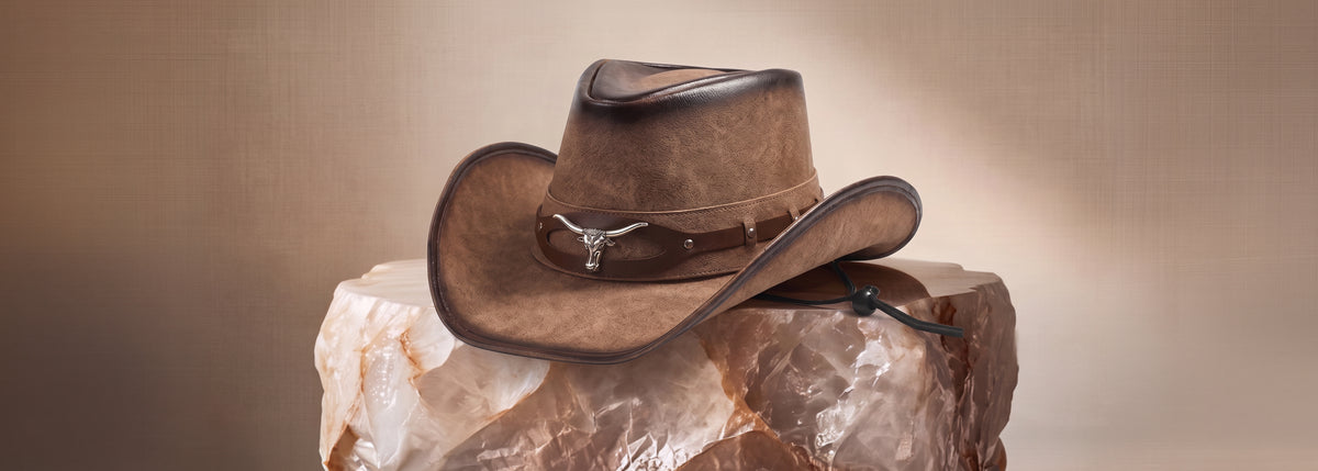 Le Maverick, chapeau de cowboy western Atelier du Chapeau