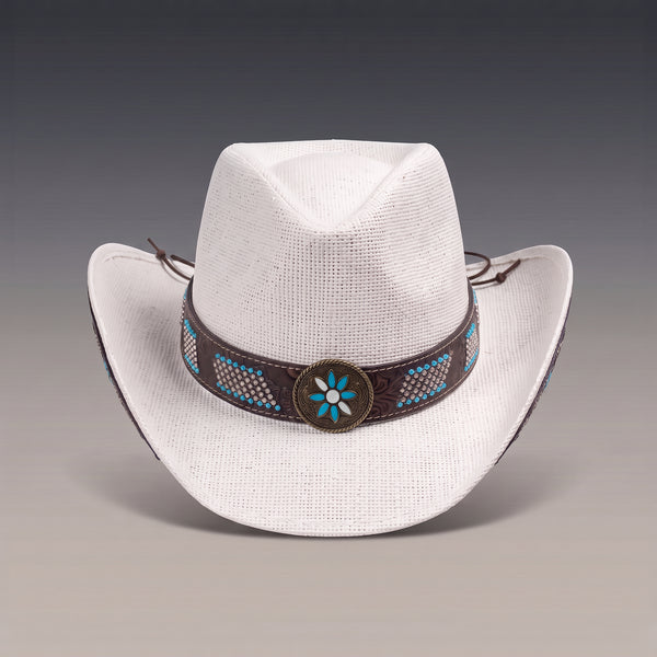 Chapeau de Cowboy en Paille - L'Azure