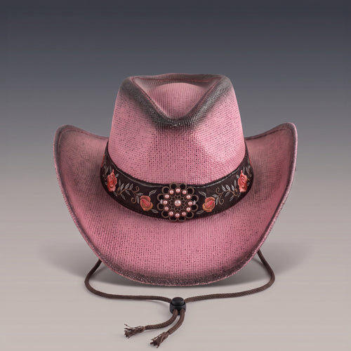 Chapeau de Cowboy en Paille - Le Rosalia