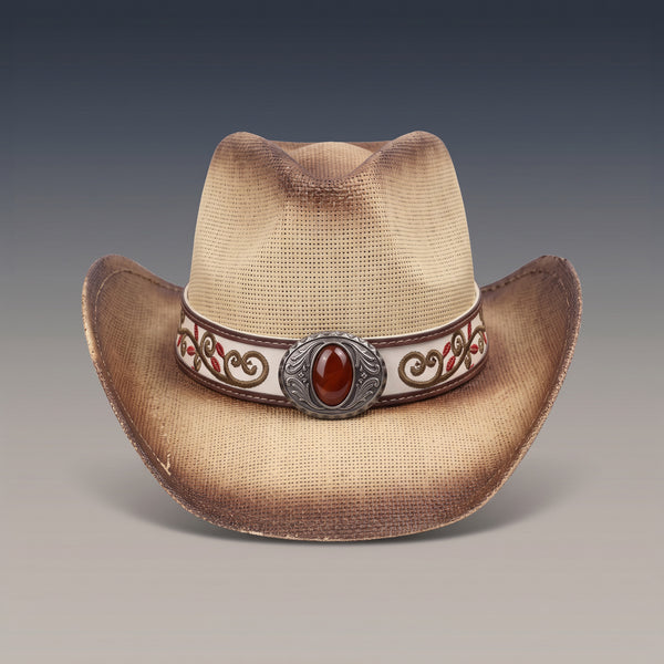 Chapeau de Cowboy en Paille - Le Santa Rosa